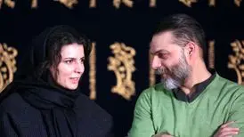 لیلا حاتمی و پیمان معادی در فیلم احسان علیخانی
