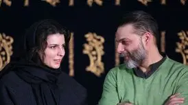لیلا حاتمی و پیمان معادی در فیلم احسان علیخانی
