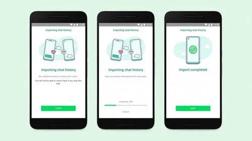 قابلیت انتقال چت‌های واتس‌اپ از آیفون به اندروید