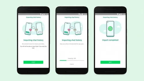 قابلیت انتقال چت‌های واتس‌اپ از آیفون به اندروید