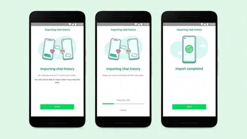 قابلیت انتقال چت‌های واتس‌اپ از آیفون به اندروید