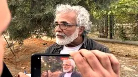 حمله بهروز افخمی به پرویز پرستویی و منتقدان خنده او در محل قتل داریوش مهرجویی/ فیلم
