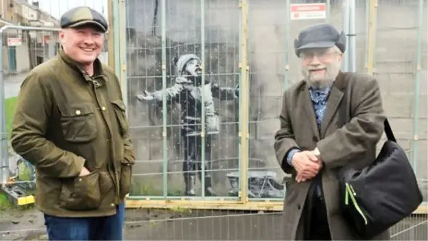 آخرین اثر بنکسی، هنرمند ناشناس عرصه دیوارنگاری به فروش رفت