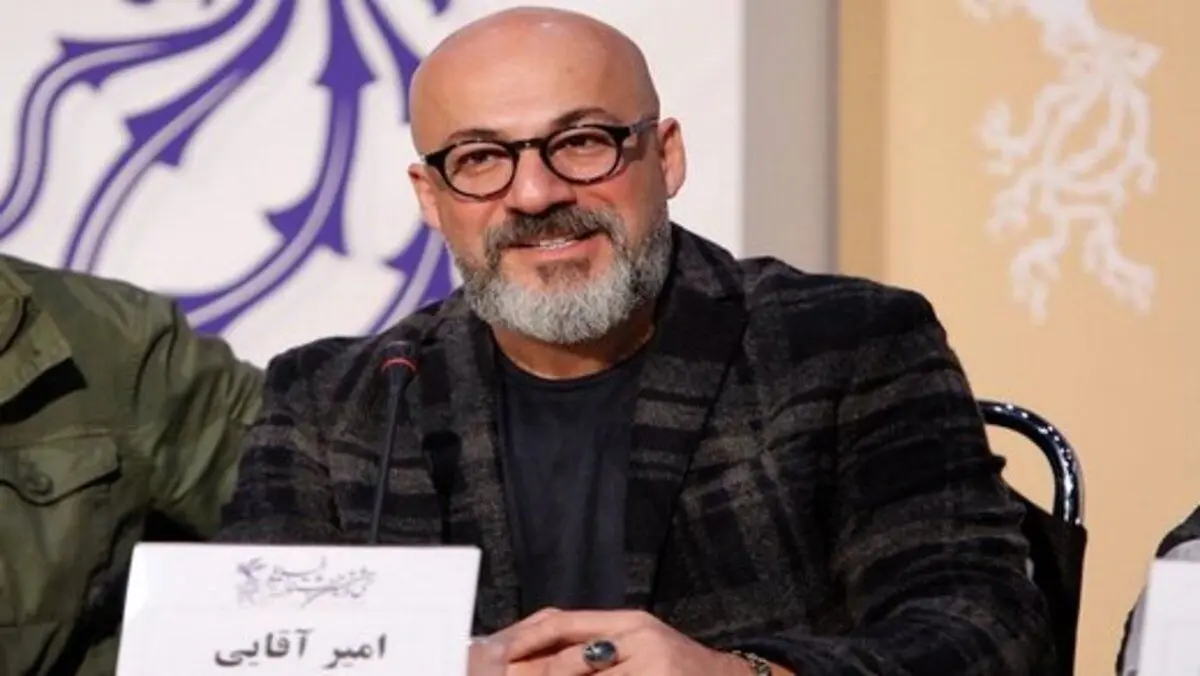 گریم زنانه امیر آقایی در یک پروژه مرموز + عکس