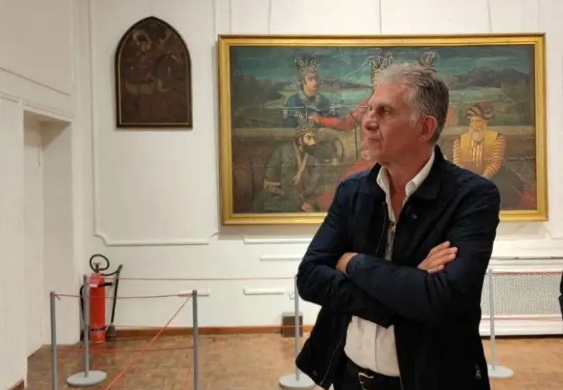 بازدید کارلوس کی‌روش از مجموعه سعدآباد
