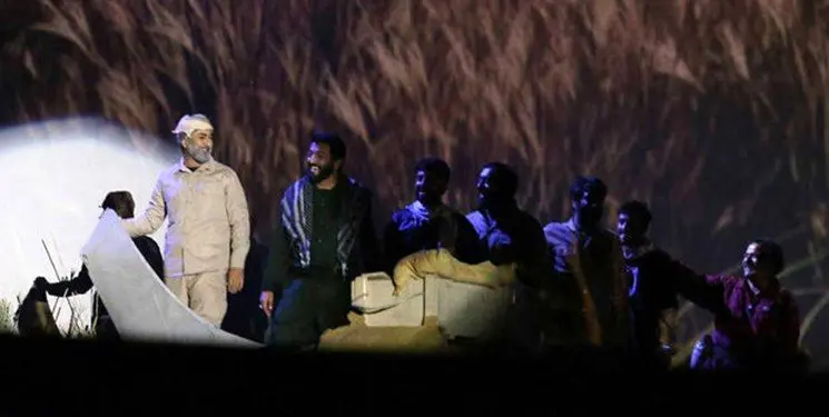 آغاز اجرای سینمایش «۴۱۰» در برج میلاد/شبیه‌سازی روایت غواصان و حاج قاسم
