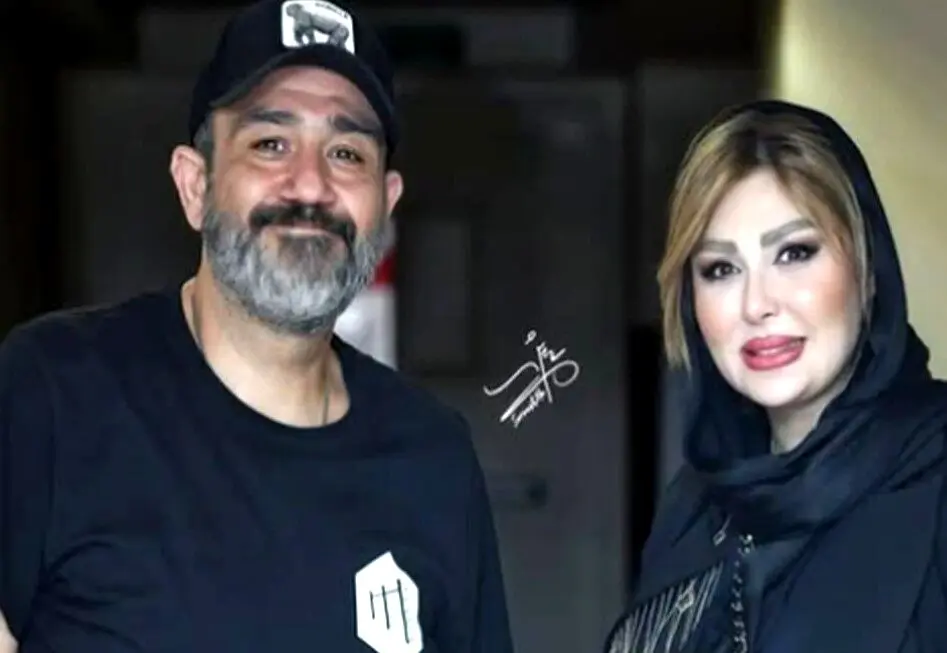 حضور «نیوشا ضیغمی و مهران غفوریان» در اکران یک فیلم/عکس