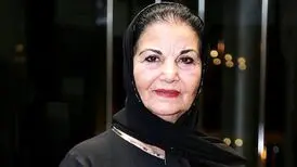 «پوری بنایی» در عروسی اول «فائقه آتیشن»؛ سال 1346
