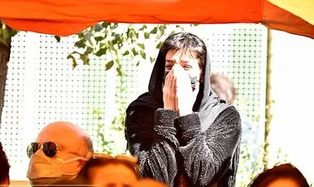 عکس های مراسم خاکسپاری عزت الله مهرآوران با حضور هنرمندان