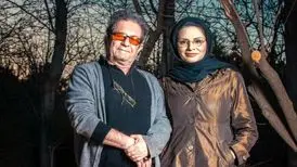 چهره های مشهور در مراسم چهلم داریوش مهرجویی/ عکس
