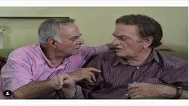 فتحعلی اویسی و سیروس گرجستانی در آغوش هم
