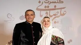 گریه‌ تلخ علیرضا قربانی بر مزار همسرش و انتهای یک عمر زندگی عاشقانه/ ویدئو
