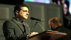 تصویری از همایون شجریان، سحر فروزان و بهروز وثوقی در کنسرت سان‌فرانسیسکو
