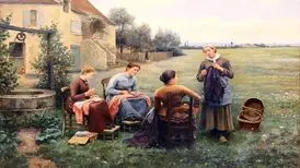 خوشبختی را در این نقاشی‌ها ببینید، نه سلفی های اینستاگرام