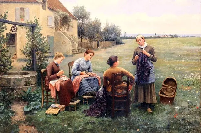 خوشبختی را در این نقاشی‌ها ببینید، نه سلفی های اینستاگرام