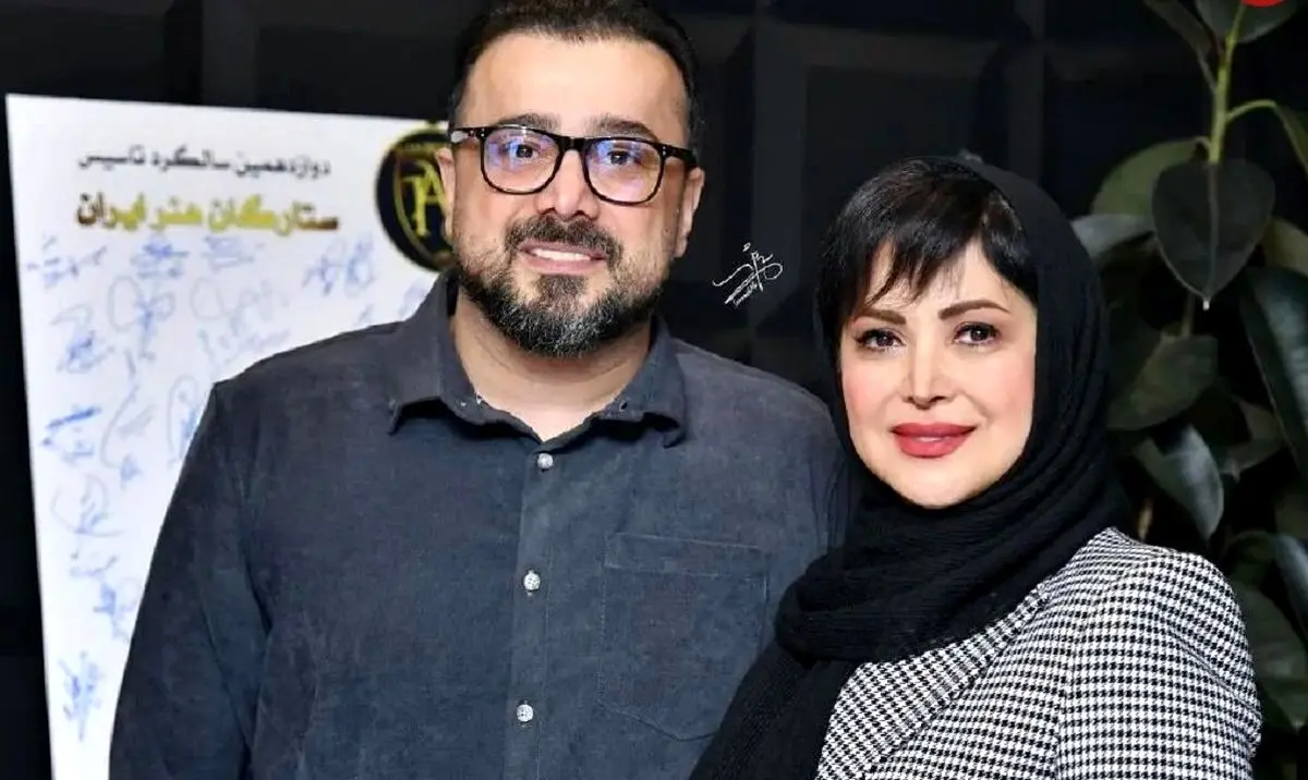 دو قاب خصوصی از حضور کمند امیرسلیمانی در مراسم عقد برادرش سپند