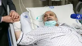 محمد کاسبی در بیمارستان بستری شد
