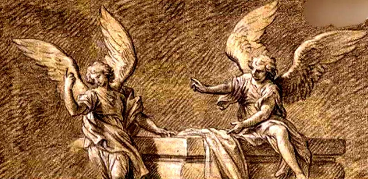 دو فرشته ای که جادوگری را به مردم یاد دادند
