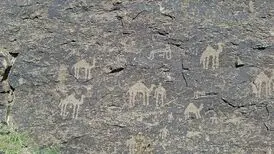کشف آثار باستانی در دشت کرمان/عکس