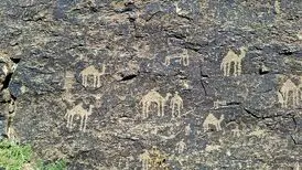 کشف آثار باستانی در دشت کرمان/عکس