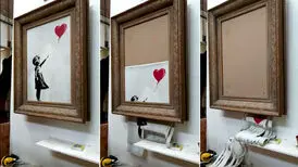 حراج دوباره نقاشی «دختری با بادکنک» بنکسی