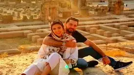 استایل زیبای همسر بهرام رادان در استوری جدیدش
