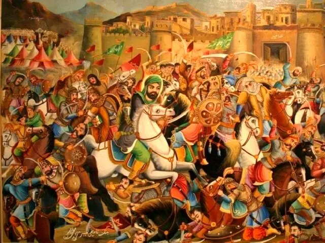 توریست ها بیشتر از خودمان مشتری نقاشی قهوه خانه ای هستند!
