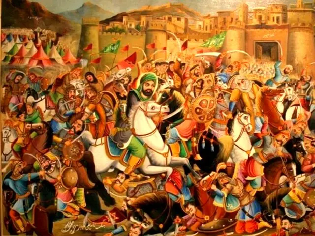 توریست ها بیشتر از خودمان مشتری نقاشی قهوه خانه ای هستند!
