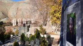 اولین تصاویر از مقبره پروانه معصومی
