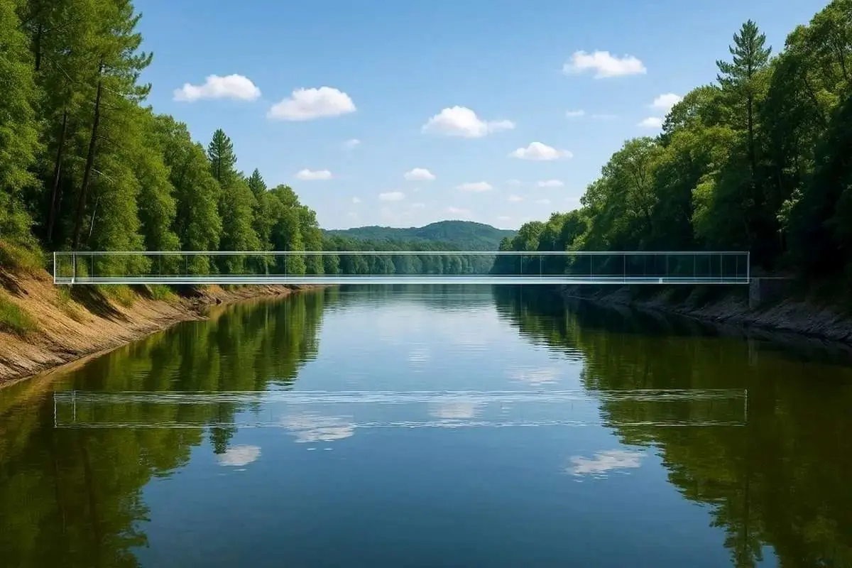 اولین پل نامرئی جهان ساخته شد!

