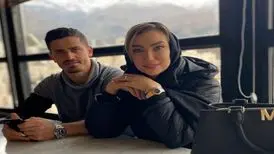 ملاقات بازیگر استقلالی با وریا غفوری و دخترش