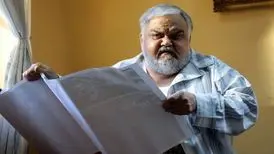 تغییر چهره جدید اکبر عبدی با موهای رنگ شده/ عکس
