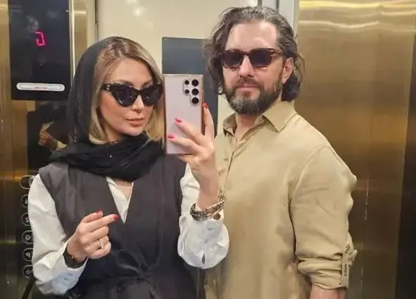تصوبری از خانه لاکچری بهرام رادان و مینا مختاری در بالاشهر تهران