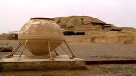 کشف بقایای خانه مسکونی در تپه‌های سیلک کاشان