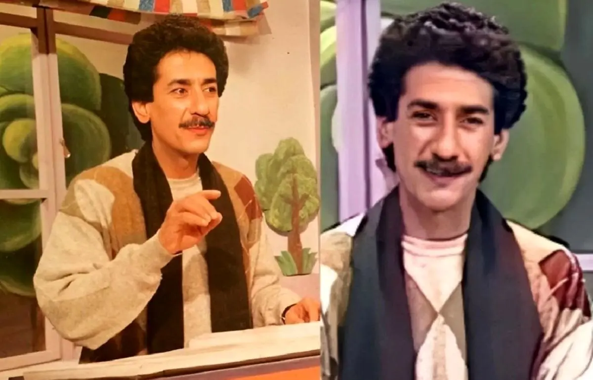 بهرام شاه محمدی (آقای حکایتی) در کنار همسرش راضیه برومند در گذر زمان