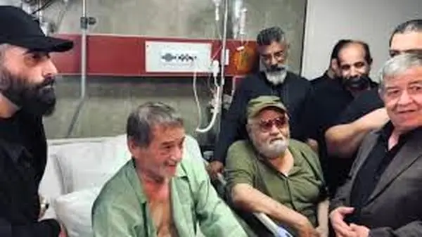 عیادت اکبر عبدی از لات اسمیِ تهران در بیمارستان/ ویدئو