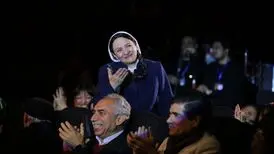 از گلاب آدینه تا رضا بابک؛ تصاویری از هنرمندان در جشن حافظ
