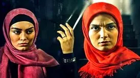 ژست جالب «سحر قریشی، سمانه پاکدل و حدیث میرامینی» در پشت صحنه «دلنوازان»
