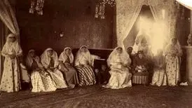 مراسم تحویل سال دربار قاجار از زبان «خانم بالا» همسر صیغه ای ناصرالدین‌شاه / شاه از کدام رفتار زنان حرمسرا شاکی بود؟
