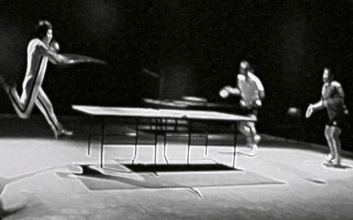 فیلم پینگ پنگ بازی کردن بروس لی با نانچیکو واقعی است یا فیک؟/ ویدئو
