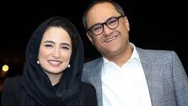 جدیدترین تصویر رامبد جوان با همسرش نگار جواهریان و دخترشان نوردخت 
