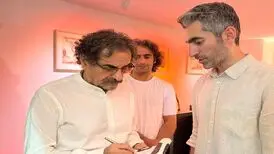 «شهرام ناظری» و «سروش صحت» در کتابفروشی مجتبی جباری +تصاویر
