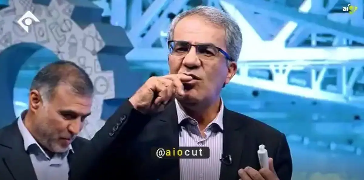 (ویدئو) خوردن پماد سوختگی و دیابت در برنامه صدا و سیما!