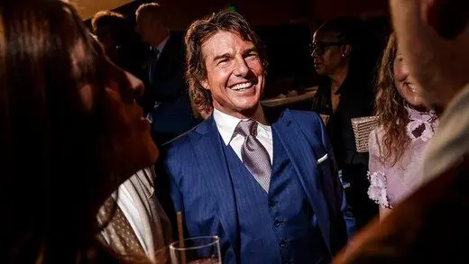 قدردانی از تام کروز به شیوه هالیوود
