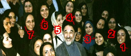 سرنوشت عجیب ساکنان یک عکس مشترک با خاتمی/ از فرناز قاضی زاده و مسیح علینژاد تا زهرا رکوعی و صبا آذرپیک