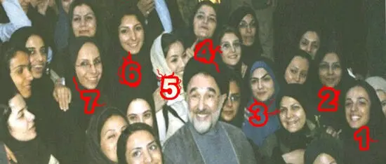 سرنوشت عجیب ساکنان یک عکس مشترک با خاتمی/ از فرناز قاضی زاده و مسیح علینژاد تا زهرا رکوعی و صبا آذرپیک