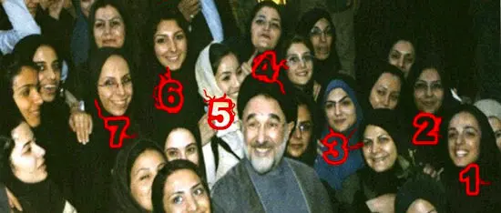 سرنوشت عجیب ساکنان یک عکس مشترک با خاتمی/ از فرناز قاضی زاده و مسیح علینژاد تا زهرا رکوعی و صبا آذرپیک