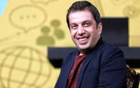 عباس جمشیدی فر با همسرش در کنار رضا عطاران/عکس