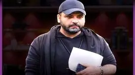 عکس زیر خاکی از احسان علیخانی در کنار فرزاد فرزین

