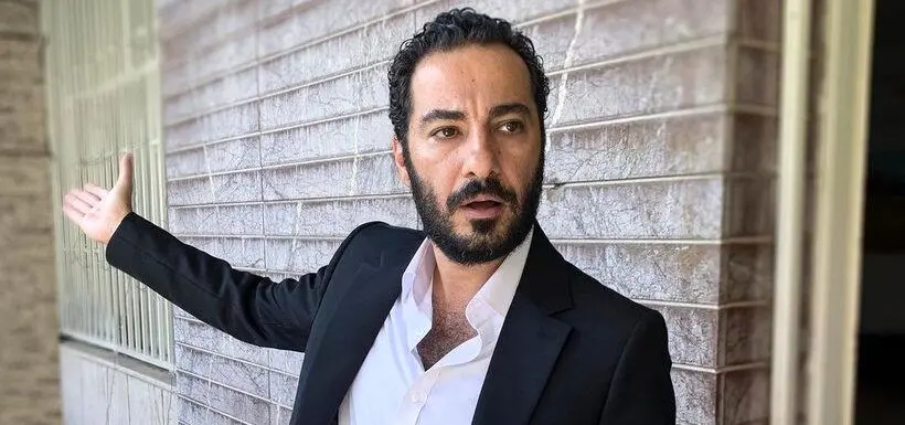 عکس | نوید محمدزاده در لباس دامادی |‌ دسته گل فرشته حسینی را ببینید